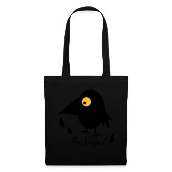 Malchanceux - Sac en tissu - noir - Devant