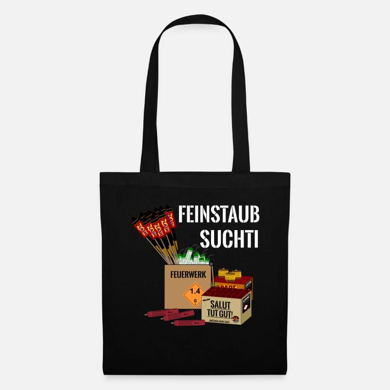 Pyro Feuerwerk - Stoffbeutel - Schwarz