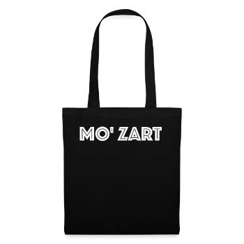 Mozart Wolfgang Amadeus - Sac en tissu - noir - Devant