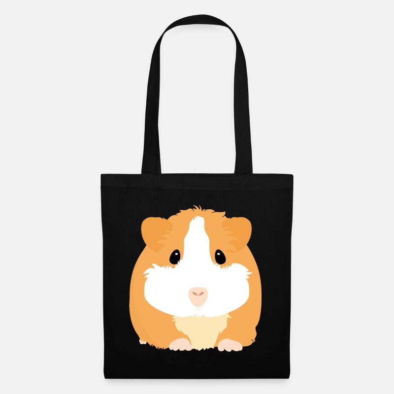 Cochon d'Inde - Sac en tissu - noir