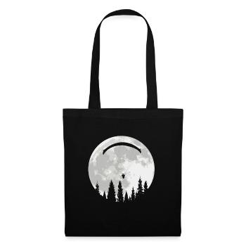 Parachute paraglider skydiver gift - Tote Bag - black - Front