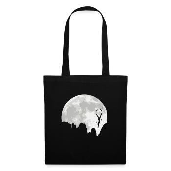 Scuba diving snorkeling scuba diving full moon moon - Tote Bag - black - Front