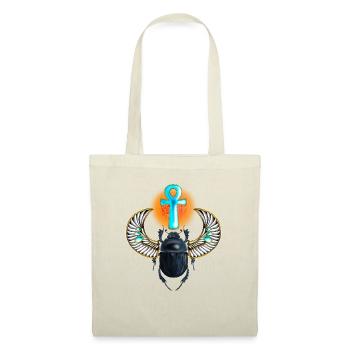 Scarabée égyptien - Sac en tissu - nature - Devant
