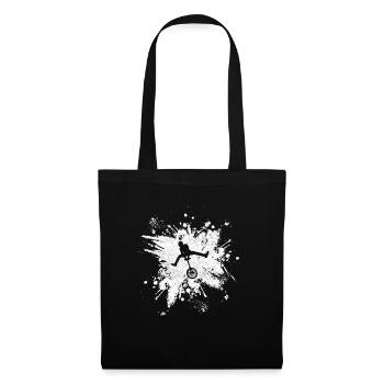 Unicycle Unicyclist Unicycling Unicycling - Tote Bag - black - Front