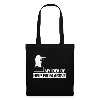 L’armée - Sac en tissu - noir - Devant