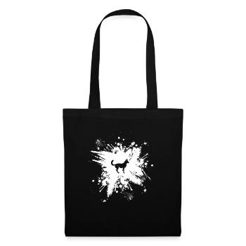 Malinois - Sac en tissu - noir - Devant