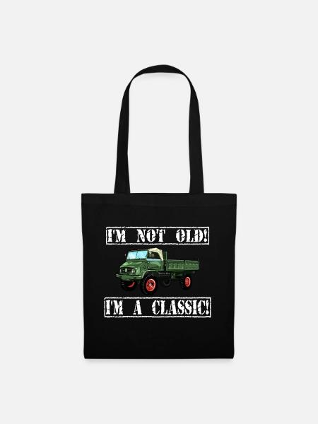 I'm not old - I'm a classic / Unimog - Stoffbeutel - Schwarz