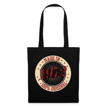 Made in 1972 100 The Original Birthday Saying - Tote Bag - black - Front