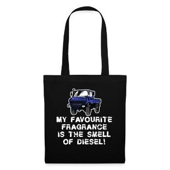 Ma fragrace préférée - Diesel - Unimog - Oldtimer - Sac en tissu - noir - Devant
