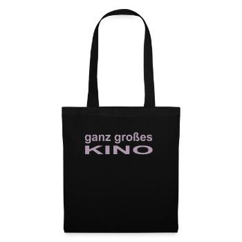 Ganz großes Kino - Stoffbeutel - Schwarz - Vorne