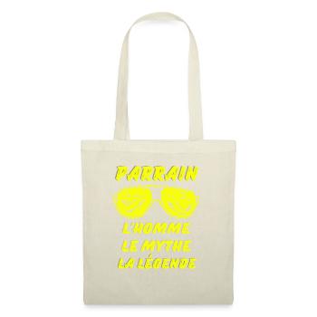 PARRAIN Lunettes de soleil Homme Mythe Légende été - Sac en tissu - nature - Devant