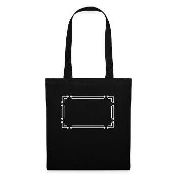 Frame Line Stroke Punke in black - Tote Bag - black - Front