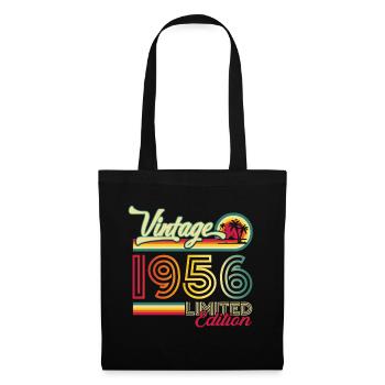 Original vintage 1956 66th birthday gift - Tote Bag - black - Front