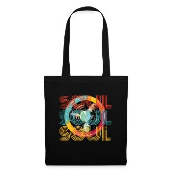 Soul Music Retro - Tote Bag - black - Front