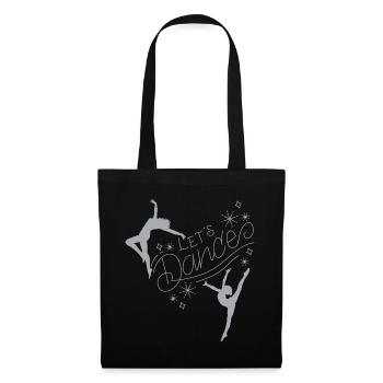 - T-shirt dansant - Sac en tissu - noir - Devant