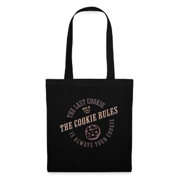 The Cookie Rules - Cookie Rules - Gift - Tote Bag - black - Front