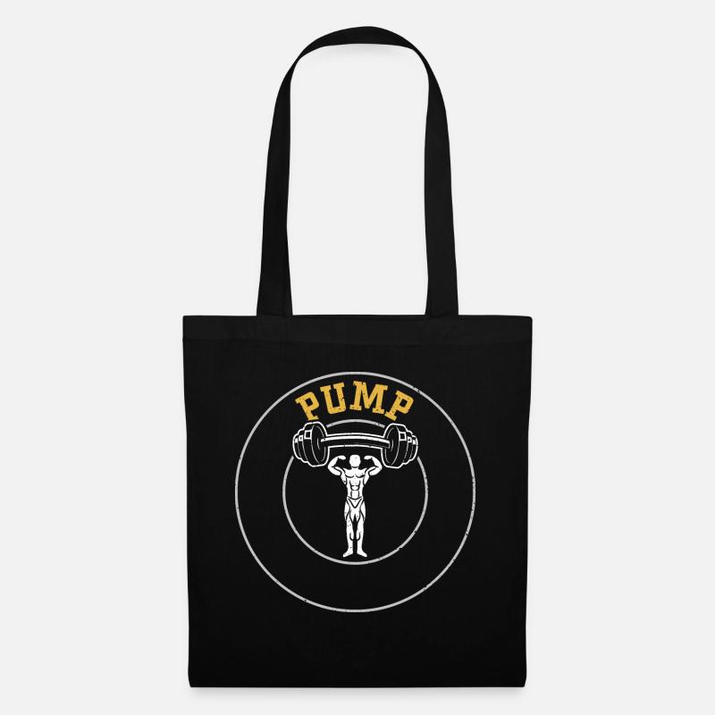 Pump - Gym - Stoffbeutel - Schwarz