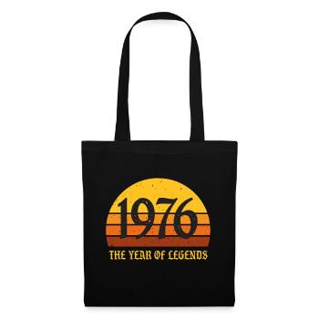Millésime 1976 - Sac en tissu - noir - Devant