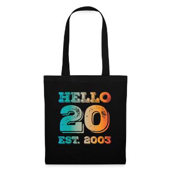 2003 Vintage - Tote Bag - black - Front