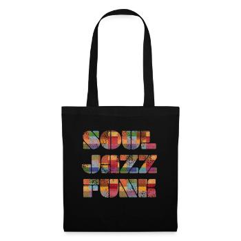 Soul Jazz Funk vintage - Sac en tissu - noir - Devant