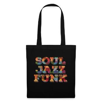 Soul Jazz Funk Musique - Sac en tissu - noir - Devant