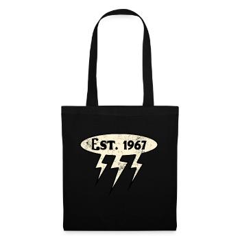 Millésime 1967 - Sac en tissu - noir - Devant