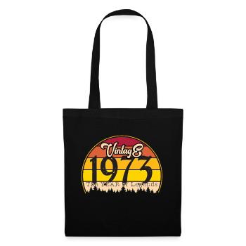 Vintage 1973 - Tote Bag - black - Front