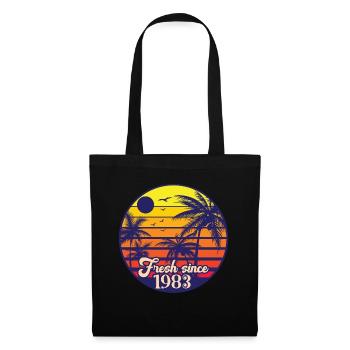 1983 40e anniversaire - Sac en tissu - noir - Devant