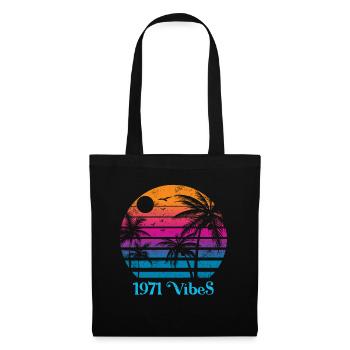 Millésime 1971 - Sac en tissu - noir - Devant