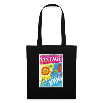 Millésime 1996 - Sac en tissu - noir - Devant
