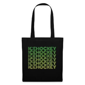 Hockey sur glace Hockey sur glace - Sac en tissu - noir - Devant