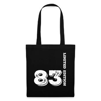 1983 40e anniversaire - Sac en tissu - noir - Devant