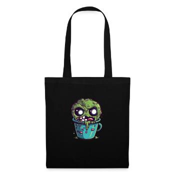Halloween coffee mug - creepy coffee mug - Tote Bag - black - Front