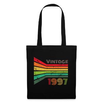 Millésime 1997 - Sac en tissu - noir - Devant