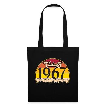 Millésime 1967 - Sac en tissu - noir - Devant