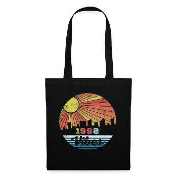 Millésime 1998 - Sac en tissu - noir - Devant