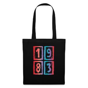 1983 40e anniversaire - Sac en tissu - noir - Devant
