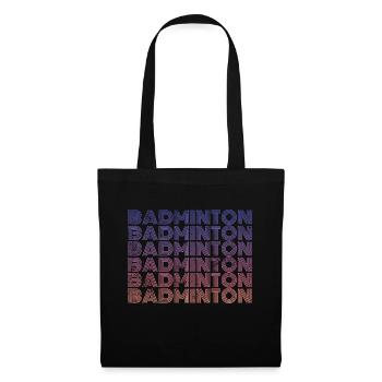 Badminton - Tote Bag - black - Front