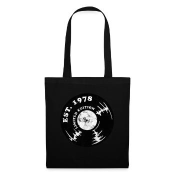 Millésime 1978 - Sac en tissu - noir - Devant