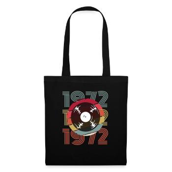 Millésime 1972 - Sac en tissu - noir - Devant