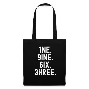 Millésime 1963 - Sac en tissu - noir - Devant