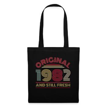 Millésime 1982 - Sac en tissu - noir - Devant