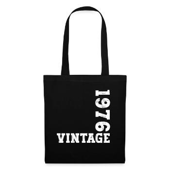 Millésime 1976 - Sac en tissu - noir - Devant