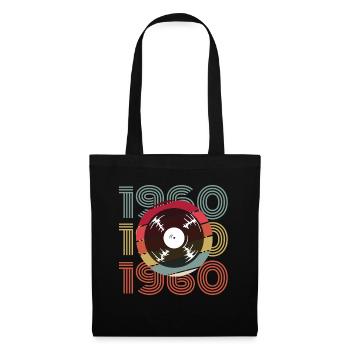 Millésime 1960 - Sac en tissu - noir - Devant