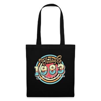 1983 Birthday - Tote Bag - black - Front