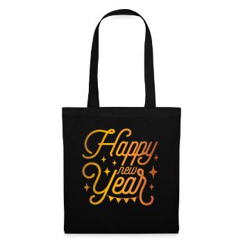 Happy New Year - Tote Bag - black - Front