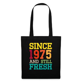 Millésime 1975 - Sac en tissu - noir - Devant