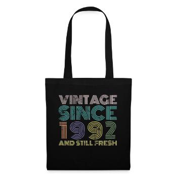Millésime 1992 - Sac en tissu - noir - Devant