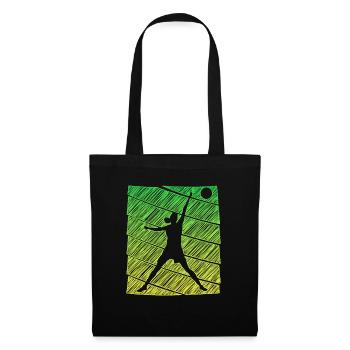 Basketteur Fille - Sac en tissu - noir - Devant
