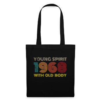 Millésime 1968 - Sac en tissu - noir - Devant